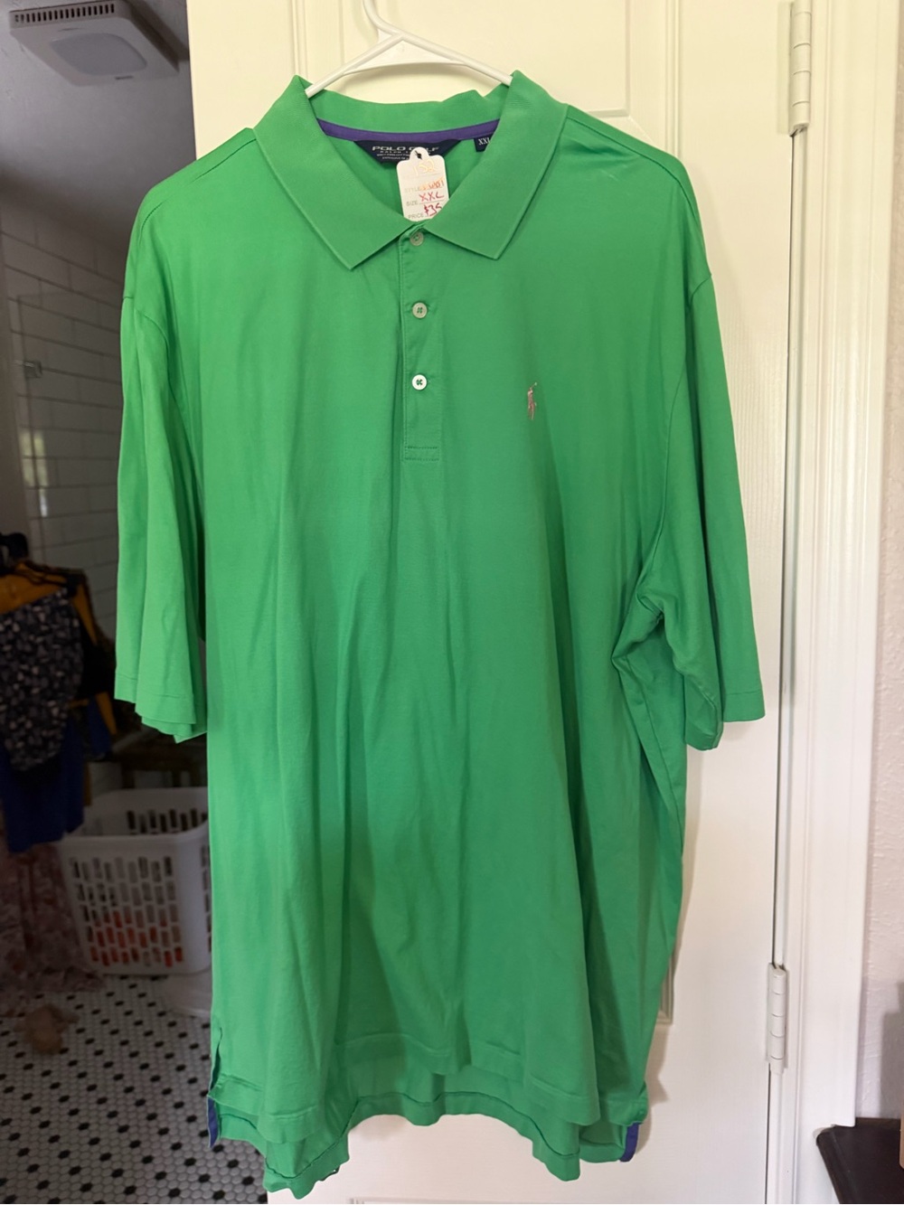 Ralph Lauren Polo Golf Men's Green Short-Sleeve Shirt size XXL. NWOT Only $35